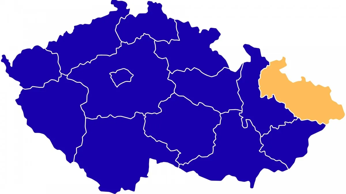 Poznáte na slepé mapě všechny kraje České republiky?