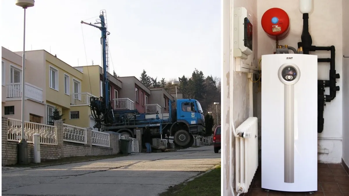 Klasické tepelné čerpadlo Švédi skoro nevyužívají