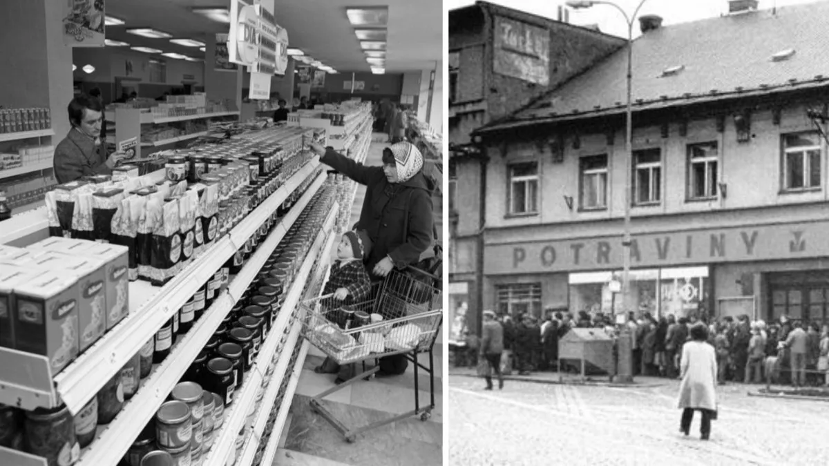 Pamatujete si na nakupování za socialismu jako správný pamětník?